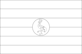 uganda Coloração Online